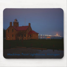 Mackinac Point Lighthouse Mousepad