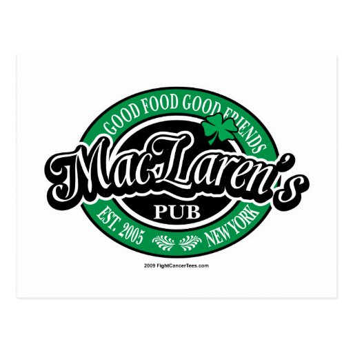 MacLaren's Pub Postcards