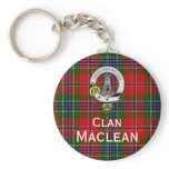 Maclean of Duart Tartan Keychain