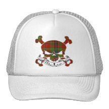 MacLean Tartan Skull Mesh Hat