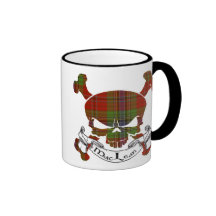 MacLean Tartan Skull Mugs