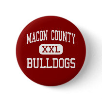 Macon County - Bulldogs - High - Montezuma Georgia Button