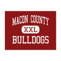 Macon County - Bulldogs - Middle - Montezuma Post Card