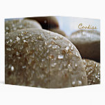 Macro Photo Sugar Cookies Recipe Binder 1 inch