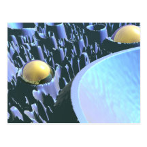 Macro spores #2 cartes postales