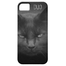 Mad Black Cat iPhone 5 Covers