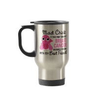 Mad Chick 2 Best Friend Breast Cancer Mug
