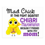 Mad Chick 2 Mom Chiari Malformation Post Cards