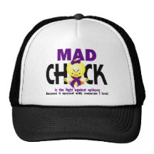 Mad Chick In The Fight Epilepsy Mesh Hats