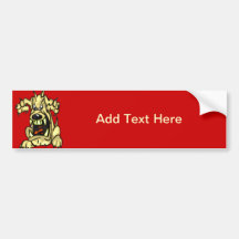 Mad Dog Bumper Stickers