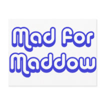 Mad for Maddow Post Cards