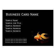 Mad goldfish business Cards