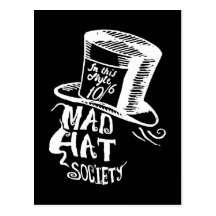 Mad Hat Society Post Card