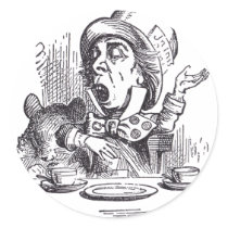 Mad Hatter 1 stickers