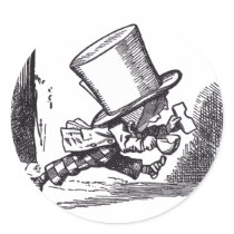 Mad Hatter 3 stickers