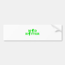 Mad Hatter Bumper Sticker