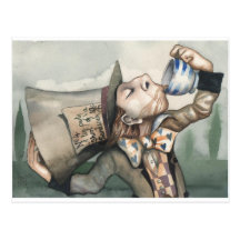 Mad hatter postcards