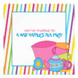 Mad Hatter's Tea Party Invitations