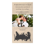 Mad Hatters Tea Party Wedding Thank You Photo Card photo cards