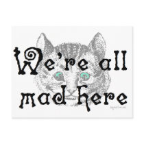 Mad here post card