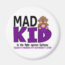 Mad Kid Epilepsy Fridge Magnet