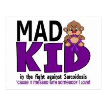 Mad Kid Sarcoidosis Postcard