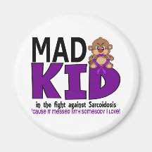 Mad Kid Sarcoidosis Refrigerator Magnets