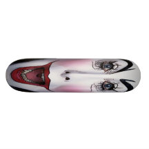 Mad Mary the Clown Skateboards