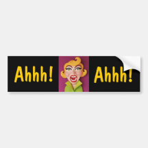Mad Mom Bumper Stickers