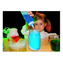 Mad Science Parties Business Card Template