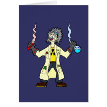 Mad-Scientist Cards