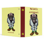 Mad scientist funny binder design