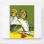 mad scientist holding test tube mousepad