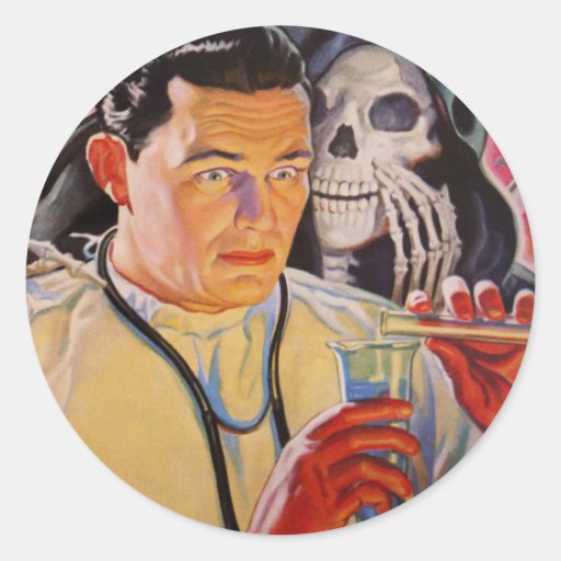 Mad Scientist Sticker