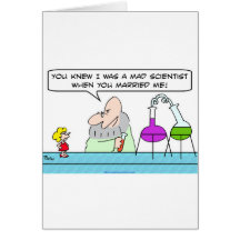 mad scientist when married me knew you cards