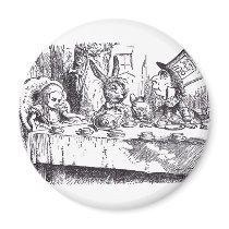 Mad Tea Party magnets