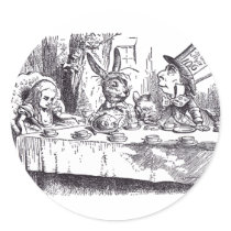 Mad Tea Party stickers