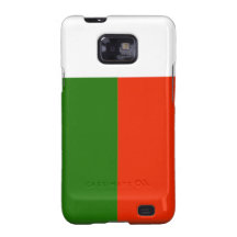 Madagascar Flag Samsung Galaxy SII Cases