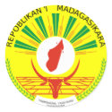 Madagascar Official Coat Of Arms Heraldry Symbol stickers