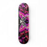 Madam Butterfly Pink Tattoo Art Skate Deck