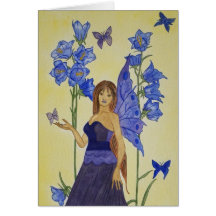 Madame Bluebell Card Cartes De Vœux