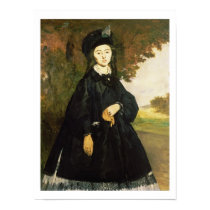 Madame Brunet (oil on canvas) posters