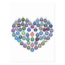 Madame Bug Heart Carte Postale