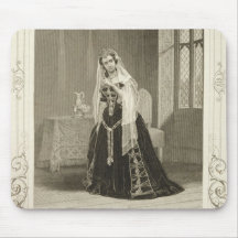 Madame Celeste as the Princess Katherine, Act V Sc Mousepads