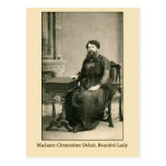Madame Clementine Delait, Madame barbue Carte Postale