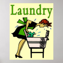 Madame de blanchisserie posters