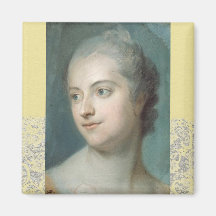 Madame de Pompadour Koelkast Magneetjes