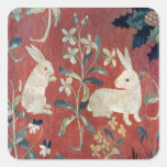 Madame et la licorne : 'Taste Autocollant Carré