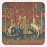 Madame et la licorne : 'Taste Sticker Carré