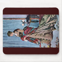 Madame Gaudibert By Claude Monet Mouse Pads